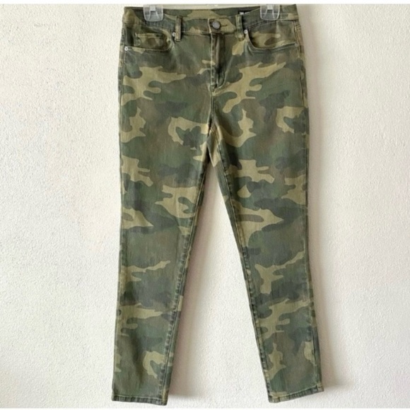 Blank NYC Revolve The Reade Crop Camo Camouflage Skinny Jeans Pants Size 30 - Picture 15 of 15
